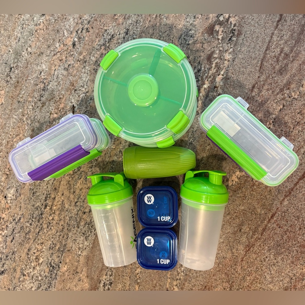 Progressive, WW, & Isagenix Meal Prep Containers